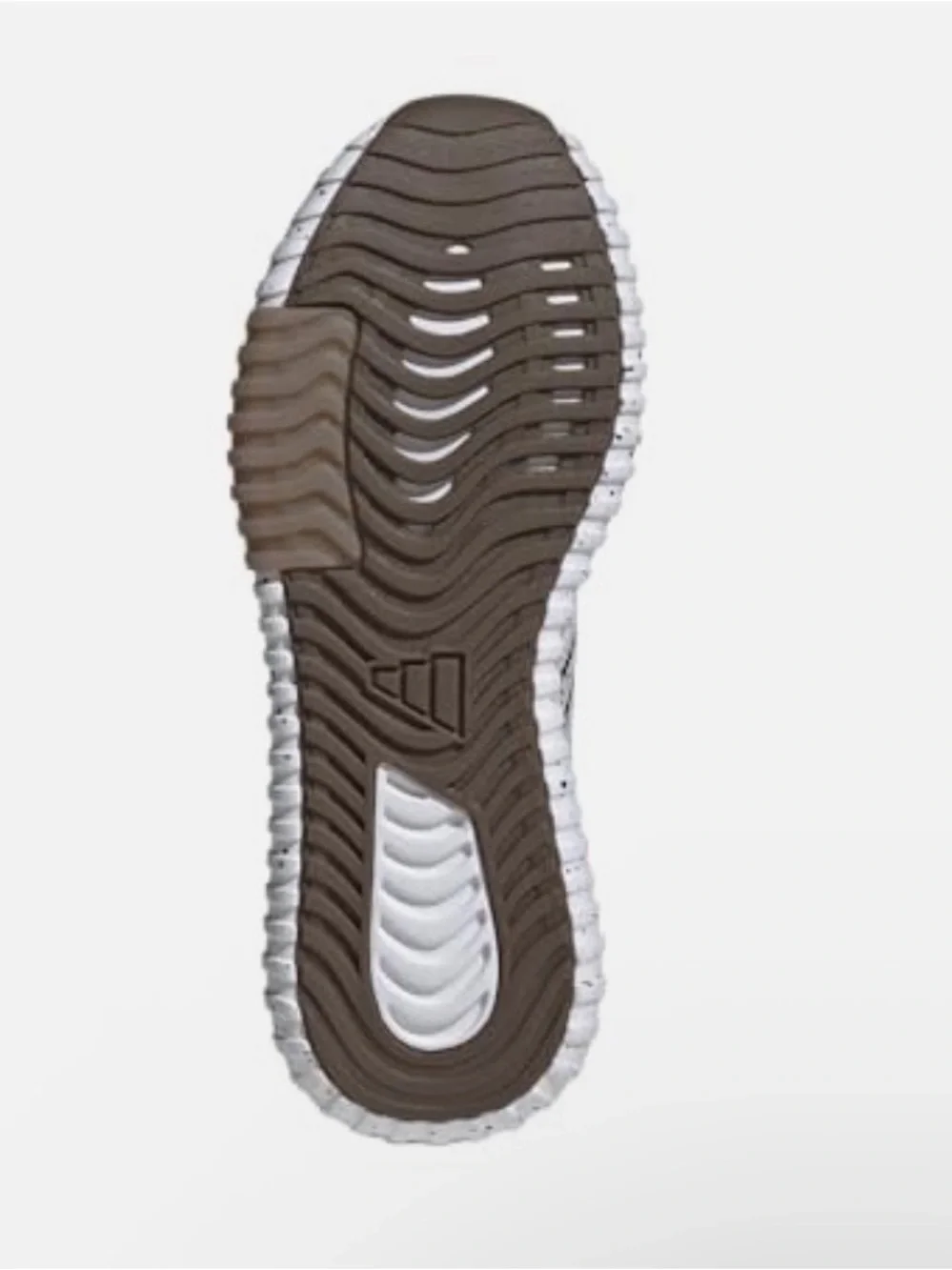 adidas Grey and Black Knit Running Shoe